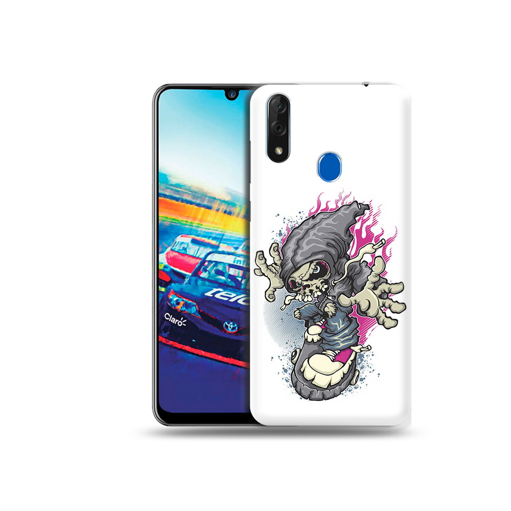Чехол MyPads Tocco для ZTE Blade V10 нарисованный скелет на скейт борде (PT136503.455.512), Прозрачный, Tocco
Чехол MyPads Tocco для ZTE Blade V10 нарисованный скелет на скейт борде (PT136503.455.512), Прозрачный, Tocco