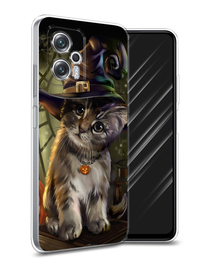 Чехол Awog на Poco X4 GT/Redmi Note 11T Pro/11T Pro Plus "Кот на Хэллоуин", Разноцветный, 315550-2
Чехол Awog на Poco X4 GT/Redmi Note 11T Pro/11T Pro Plus "Кот на Хэллоуин", Разноцветный, 315550-2