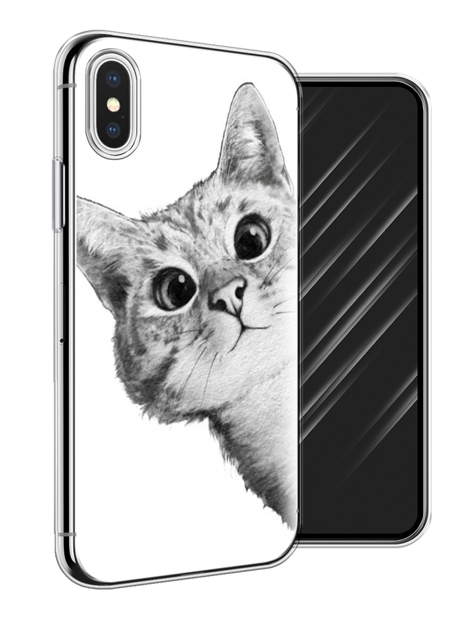 Чехол Awog на Apple iPhone XS (10S) / Айфон XS (10S) "Кот рисунок черно-белый", Разноцветный, 11850-1
Чехол Awog на Apple iPhone XS (10S) / Айфон XS (10S) "Кот рисунок черно-белый", Разноцветный, 11850-1