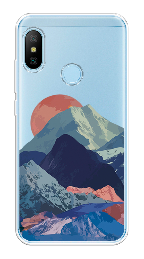 Чехол на Xiaomi Redmi 6 Pro/6 Plus/Mi A2 Lite "Закат в снежных горах", Красный;серый;голубой, 33950-2
Чехол на Xiaomi Redmi 6 Pro/6 Plus/Mi A2 Lite "Закат в снежных горах", Красный;серый;голубой, 33950-2