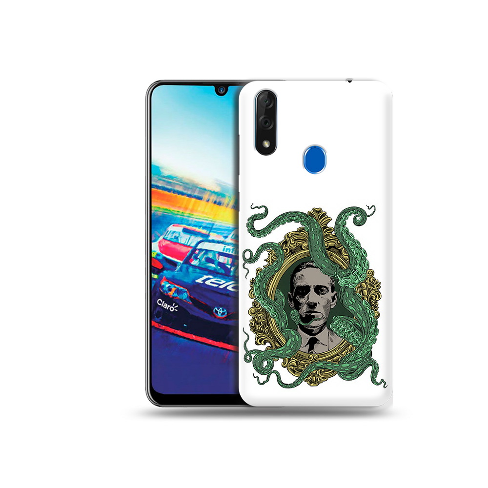 Чехол MyPads Tocco для ZTE Blade V10 портрет с кракеном (PT136503.455.552), Прозрачный, Tocco 
Чехол MyPads Tocco для ZTE Blade V10 портрет с кракеном (PT136503.455.552), Прозрачный, Tocco