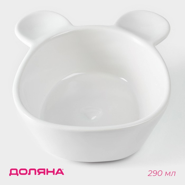 Конфетница керамическая Доляна «Мишка Отто», 290 мл, цвет белый, 10100623, «Мишка Отто»
Конфетница керамическая Доляна «Мишка Отто», 290 мл, цвет белый, 10100623, «Мишка Отто»