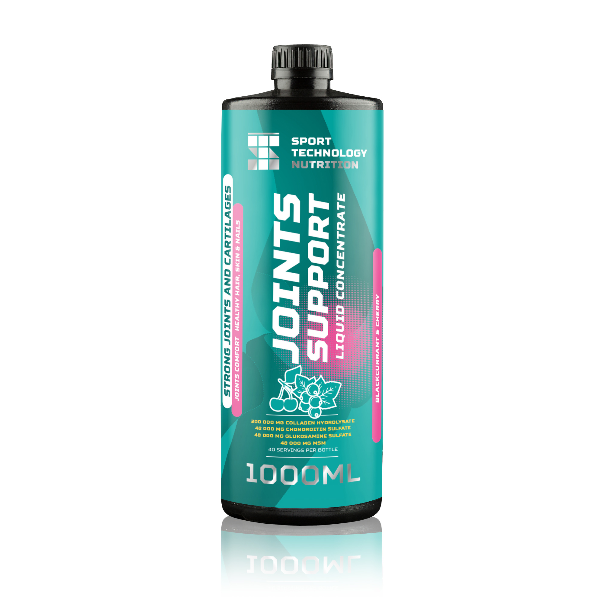 Sport Technology Nutrition Joints Support liquid, 1000 мл, вкус: вишня-чёрная смородина
Sport Technology Nutrition Joints Support liquid, 1000 мл, вкус: вишня-чёрная смородина