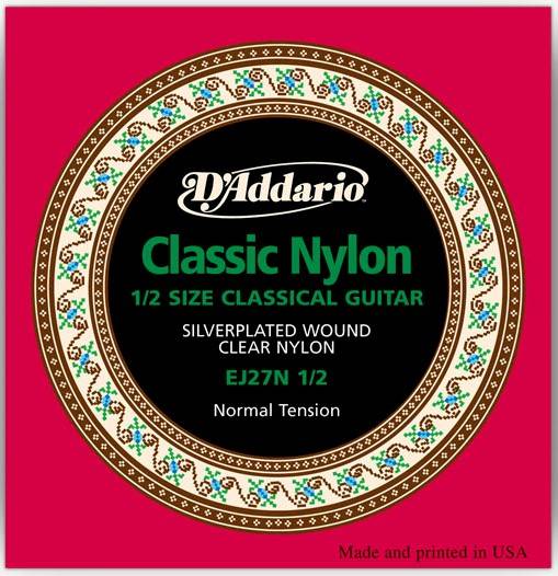 фото Струны для классической гитары d'addario ej27 n 1/2