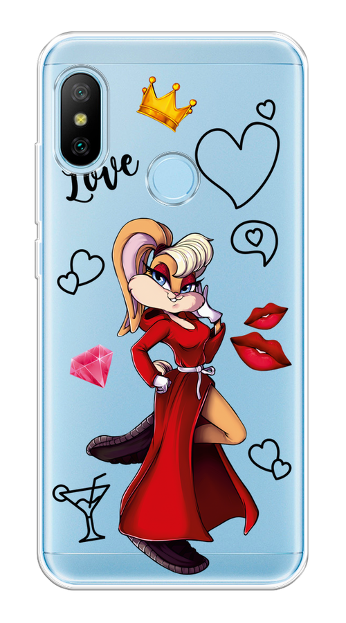 Чехол на Xiaomi Redmi 6 Pro/6 Plus/Mi A2 Lite "Rich Lola Bunny", Красный;бежевый;оранжевый, 33950-6
Чехол на Xiaomi Redmi 6 Pro/6 Plus/Mi A2 Lite "Rich Lola Bunny", Красный;бежевый;оранжевый, 33950-6