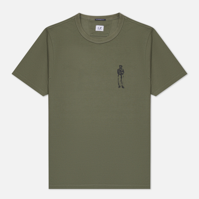 Мужская футболка C.P. Company 30/2 Mercerized Jersey Graphic British Sailor зелёный, XL, 30/2 Mercerized Jersey Graphic British Sailor
Мужская футболка C.P. Company 30/2 Mercerized Jersey Graphic British Sailor зелёный, XL, 30/2 Mercerized Jersey Graphic British Sailor