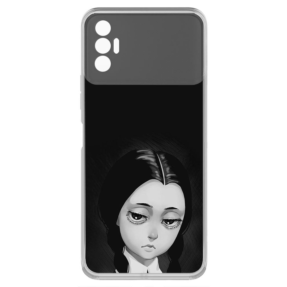Чехол-накладка Krutoff Clear Case Уэнсдей Аддамс - Рисованная Уэнсдей для TECNO Spark 8P, Прозрачный
Чехол-накладка Krutoff Clear Case Уэнсдей Аддамс - Рисованная Уэнсдей для TECNO Spark 8P, Прозрачный