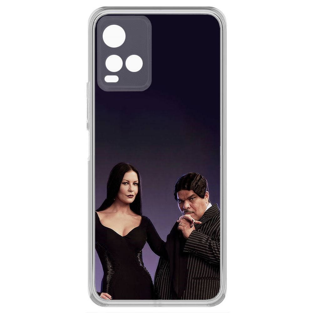 Чехол-накладка Krutoff Clear Case Уэнсдей Аддамс - Мортиша и Гомес для Vivo Y21, Прозрачный
Чехол-накладка Krutoff Clear Case Уэнсдей Аддамс - Мортиша и Гомес для Vivo Y21, Прозрачный