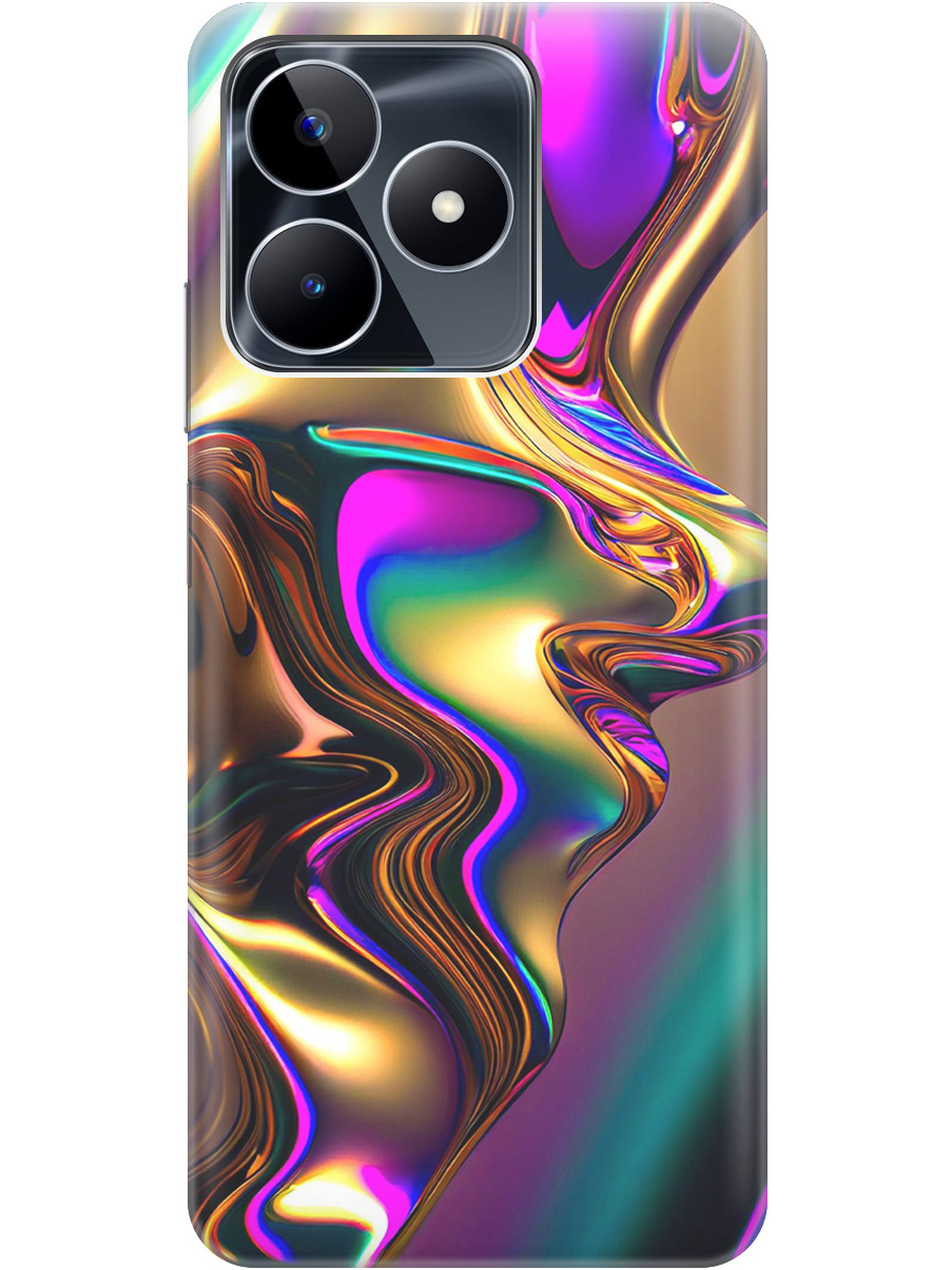 Силиконовый чехол на Realme C53 / C51 с принтом "Золотистая абстракция", Прозрачный;золотистый;фиолетовый, 773947331
Силиконовый чехол на Realme C53 / C51 с принтом "Золотистая абстракция", Прозрачный;золотистый;фиолетовый, 773947331