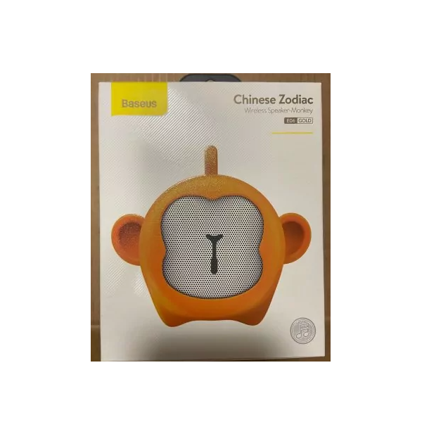 Портативная колонка Baseus Q Chinese Zodiac Wireless Speaker-Monkey E06 Brown (NGE06-B0Y), Коричневый, Q Chinese Zodiac Wireless Speaker-Monkey E06
Портативная колонка Baseus Q Chinese Zodiac Wireless Speaker-Monkey E06 Brown (NGE06-B0Y), Коричневый, Q Chinese Zodiac Wireless Speaker-Monkey E06