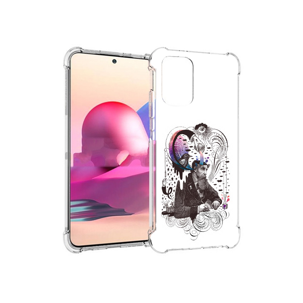 Чехол MyPads Tocco для Xiaomi Redmi Note 10S абстракция думающий мужчина, Прозрачный, Tocco
Чехол MyPads Tocco для Xiaomi Redmi Note 10S абстракция думающий мужчина, Прозрачный, Tocco