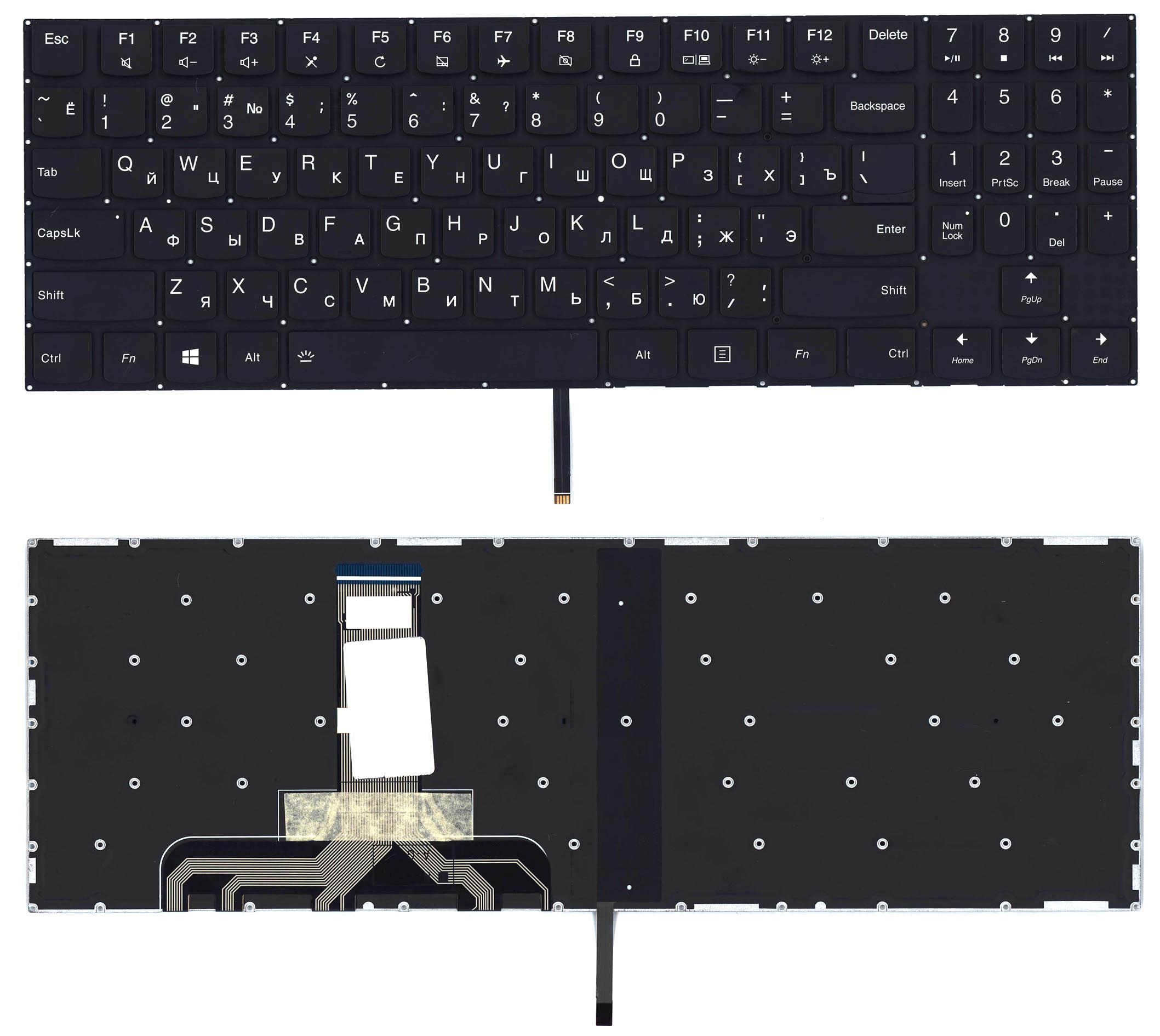 Клавиатура для ноутбука Lenovo Legion Y520 Y520-15IKB черная без рамки, белая подсветка
Клавиатура для ноутбука Lenovo Legion Y520 Y520-15IKB черная без рамки, белая подсветка