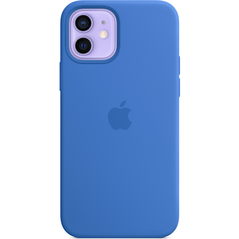 фото Клип-кейс apple silicone case with magsafe для iphone 12/12 pro «капри»