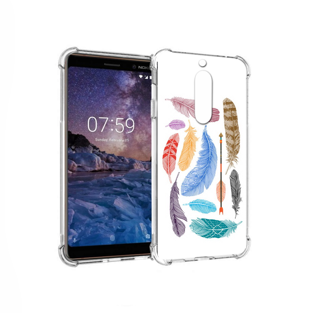 Чехол MyPads Tocco для Nokia 7 разноцветные перья (PT95887.123.572), Прозрачный, Tocco
Чехол MyPads Tocco для Nokia 7 разноцветные перья (PT95887.123.572), Прозрачный, Tocco