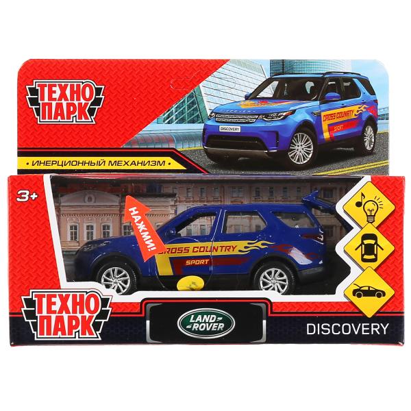 Коллекционная модель Технопарк Land Rover Discovery Sport инерционная синяя, 12 см, Синий
Коллекционная модель Технопарк Land Rover Discovery Sport инерционная синяя, 12 см, Синий