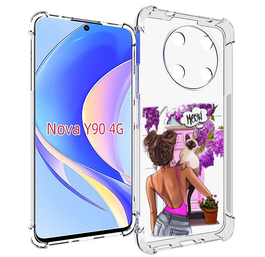 Чехол MyPads Девушка-с-котиком женский для Huawei Nova Y90 (CTR-LX1) / Enjoy 50 Pro, Tocco
Чехол MyPads Девушка-с-котиком женский для Huawei Nova Y90 (CTR-LX1) / Enjoy 50 Pro, Tocco