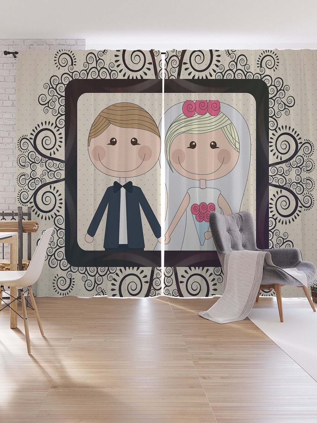 Шторы под лён JoyArty "Свадебная фотография", серия Oxford DeLux, 340х265 см, Свадебная фотография
Шторы под лён JoyArty "Свадебная фотография", серия Oxford DeLux, 340х265 см, Свадебная фотография