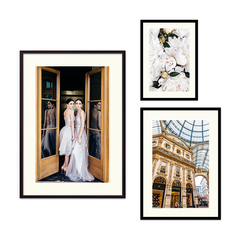 фото Набор постеров коллаж fashion №74 80х80 см дом корлеоне