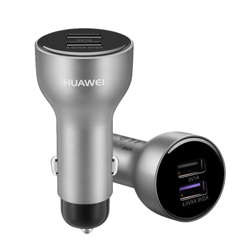 фото Автомобильное зарядное устройство huawei ap38 supercharge (серое)