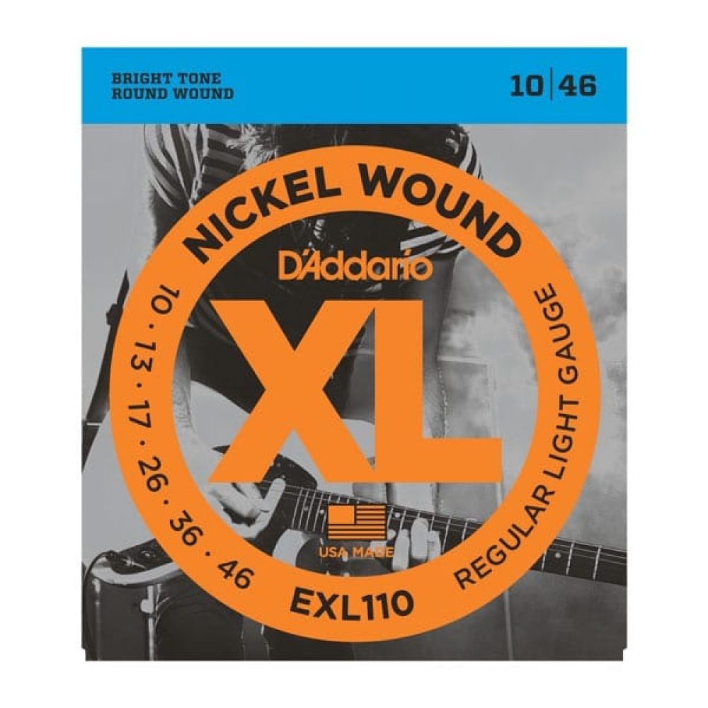 фото Струны для электрогитары d'addario exl110 w
