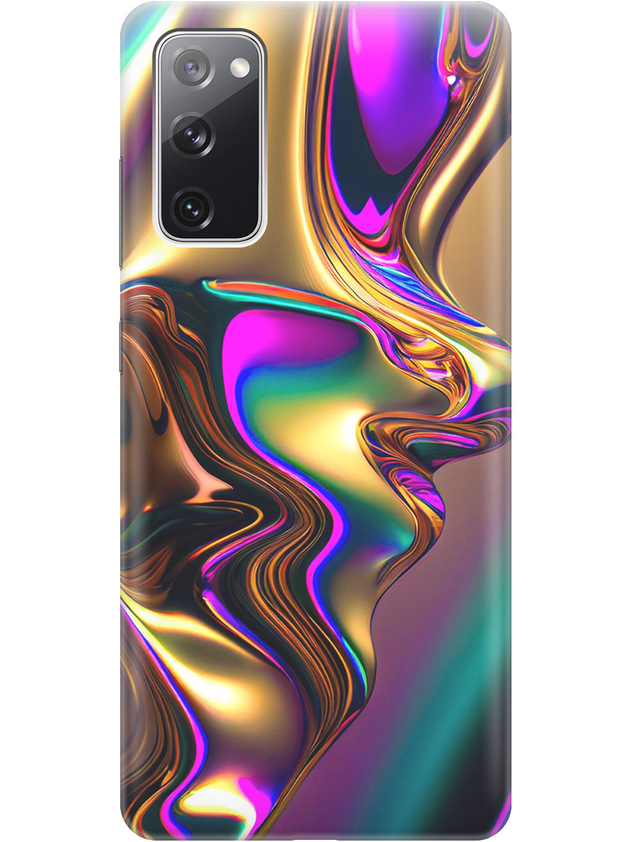 Силиконовый чехол на Samsung Galaxy S20 FE с принтом "Золотистая абстракция", Прозрачный;золотистый;фиолетовый, 723485431
Силиконовый чехол на Samsung Galaxy S20 FE с принтом "Золотистая абстракция", Прозрачный;золотистый;фиолетовый, 723485431