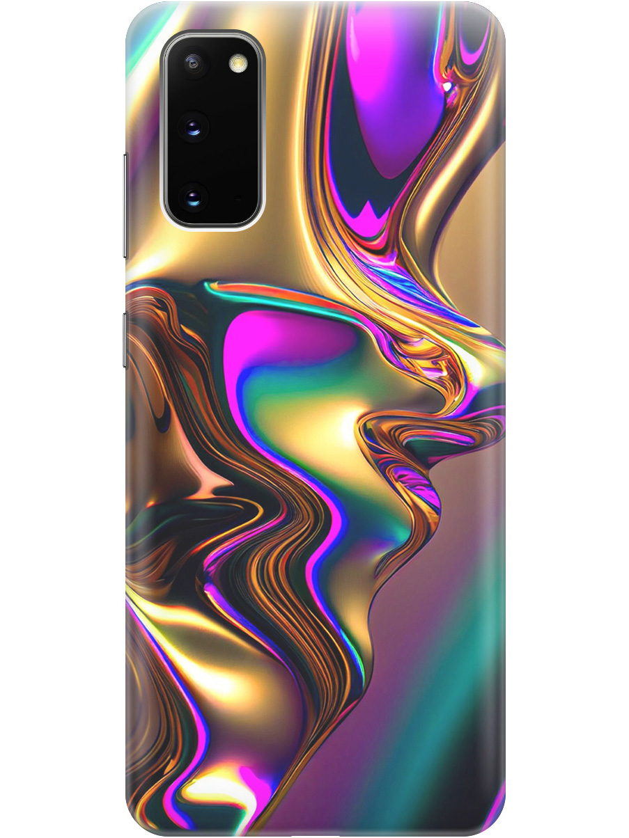 Силиконовый чехол на Samsung Galaxy S20 с принтом "Золотистая абстракция", Прозрачный;золотистый;фиолетовый, 722629531
Силиконовый чехол на Samsung Galaxy S20 с принтом "Золотистая абстракция", Прозрачный;золотистый;фиолетовый, 722629531