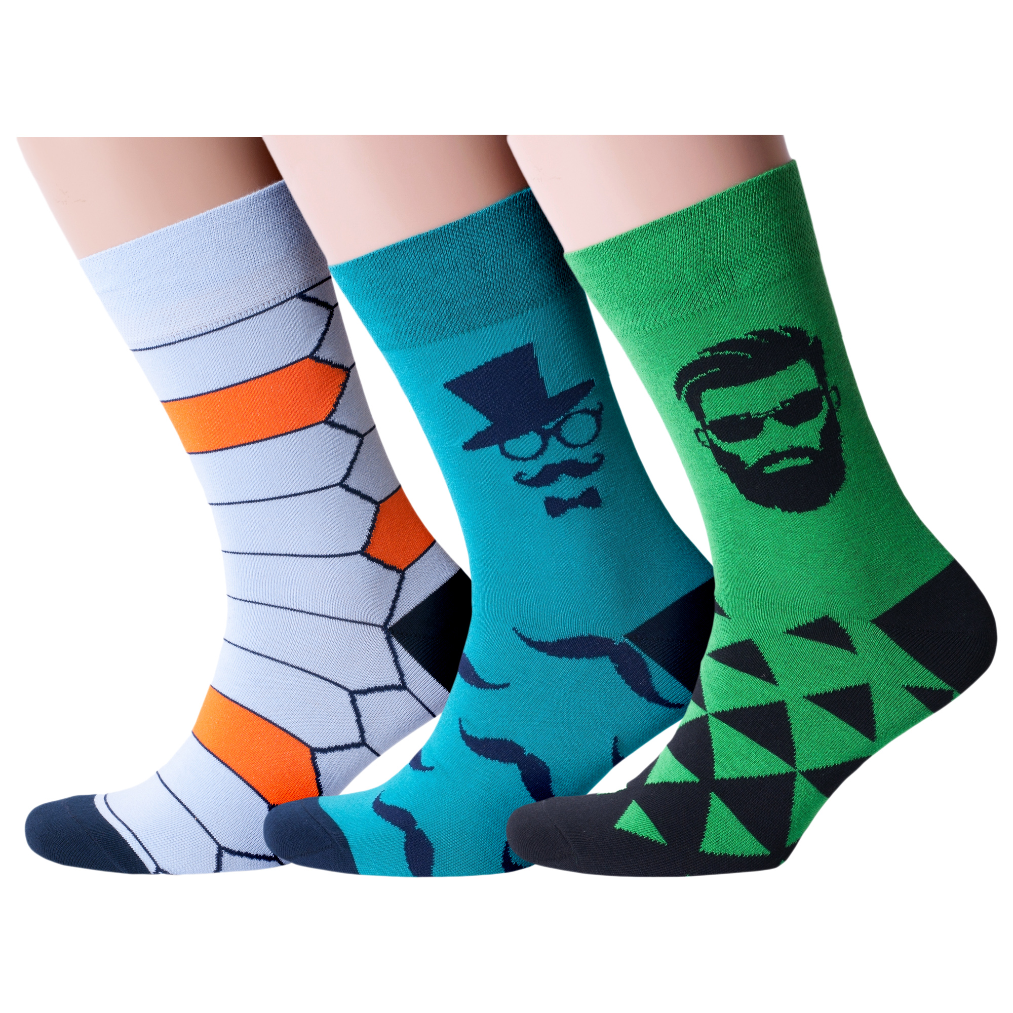 Комплект носков мужских MoscowSocksClub msk3-М01 разноцветных 25, Голубой;бирюзовый;зеленый, msk3-М01
Комплект носков мужских MoscowSocksClub msk3-М01 разноцветных 25, Голубой;бирюзовый;зеленый, msk3-М01