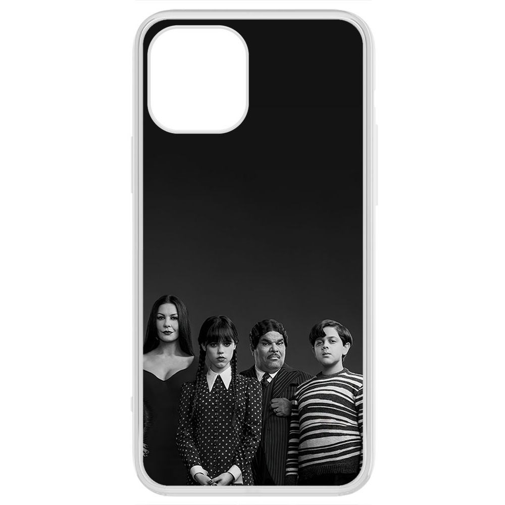 Чехол-накладка Krutoff Clear Case Уэнсдей Аддамс - Семейка Аддамс для iPhone 12, Прозрачный
Чехол-накладка Krutoff Clear Case Уэнсдей Аддамс - Семейка Аддамс для iPhone 12, Прозрачный