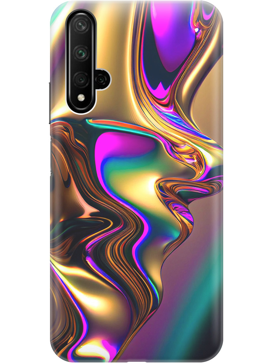 Силиконовый чехол на Honor 20 / Huawei Nova 5T с принтом "Золотистая абстракция", Прозрачный;золотистый;фиолетовый, 721508931
Силиконовый чехол на Honor 20 / Huawei Nova 5T с принтом "Золотистая абстракция", Прозрачный;золотистый;фиолетовый, 721508931