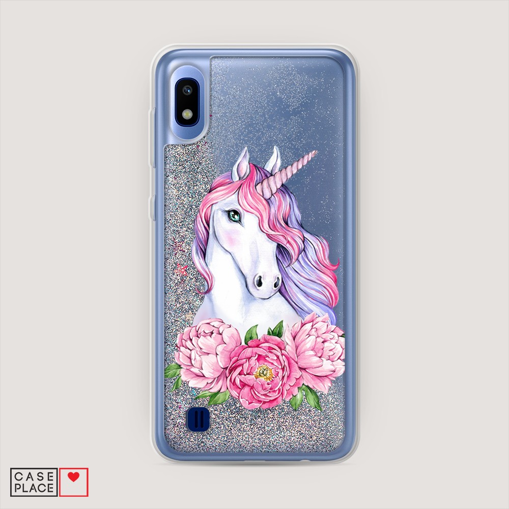 Чехол Awog на Samsung Galaxy A10 "Единорог с пионами", Разноцветный, 27991-1 
Чехол Awog на Samsung Galaxy A10 "Единорог с пионами", Разноцветный, 27991-1