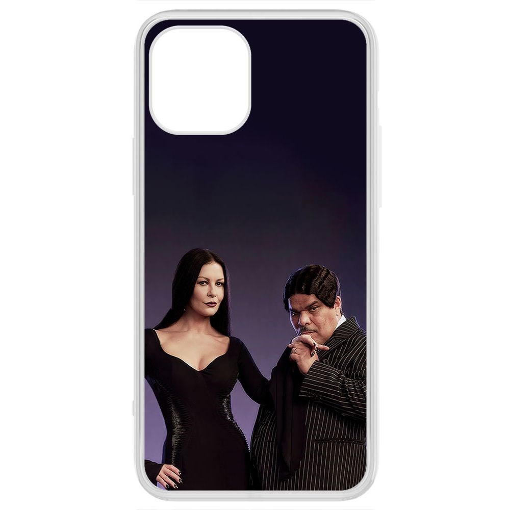 Чехол-накладка Krutoff Clear Case Уэнсдей Аддамс - Мортиша и Гомес для iPhone 12 Pro, Прозрачный
Чехол-накладка Krutoff Clear Case Уэнсдей Аддамс - Мортиша и Гомес для iPhone 12 Pro, Прозрачный