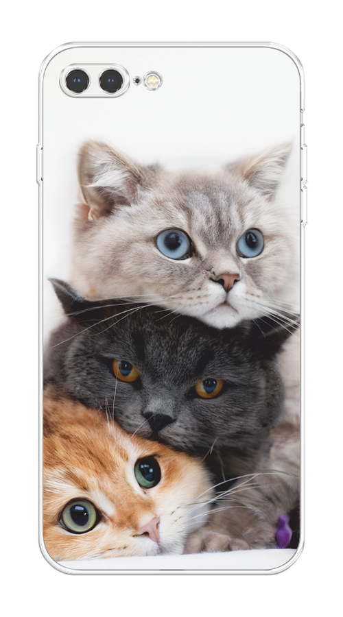 Чехол на Apple iPhone 7 Plus/8 Plus "Пушистые мордашки", Серый;черный;оранжевый, 10750-1
Чехол на Apple iPhone 7 Plus/8 Plus "Пушистые мордашки", Серый;черный;оранжевый, 10750-1