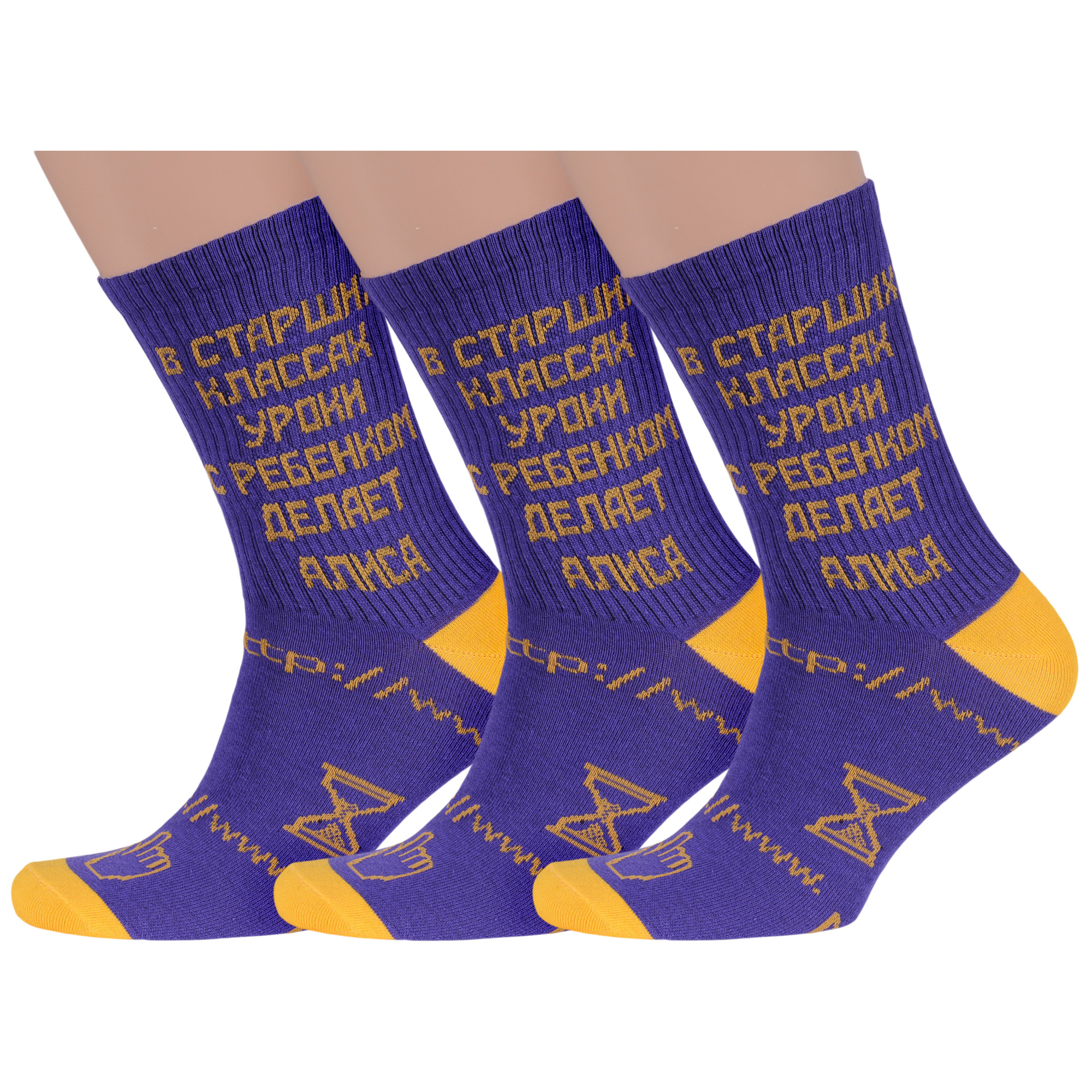Комплект носков мужских MoscowSocksClub msk3-М05 разноцветных 25, Фиолетовый;желтый, msk3-М05
Комплект носков мужских MoscowSocksClub msk3-М05 разноцветных 25, Фиолетовый;желтый, msk3-М05