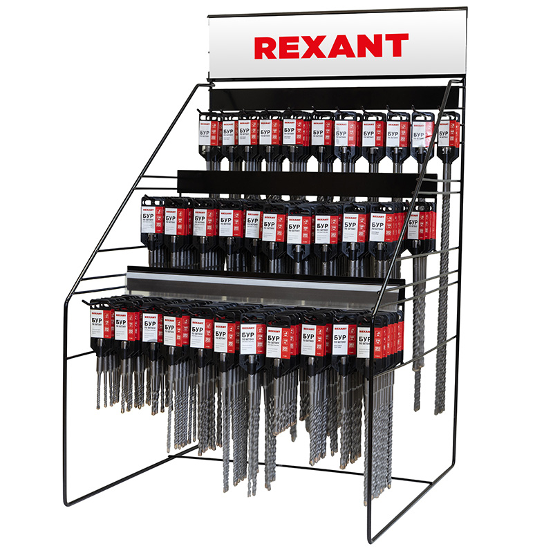 Набор буров SDS-plus REXANT по бетону (249) со стендом Стандарт REXANT 91-0405-11, по бетону (249) со стендом Стандарт REXANT 91-0405-11
Набор буров SDS-plus REXANT по бетону (249) со стендом Стандарт REXANT 91-0405-11, по бетону (249) со стендом Стандарт REXANT 91-0405-11