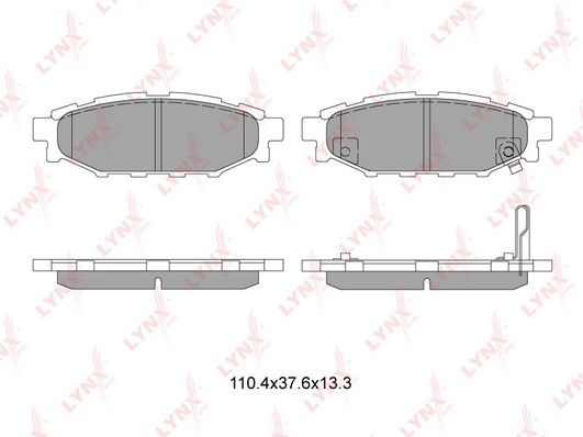 Тормозные колодки LYNXauto задние для Subаru Lеgасу 4 2.0I/2.5, Оutbаск 2.5I 2003- BD7103
Тормозные колодки LYNXauto задние для Subаru Lеgасу 4 2.0I/2.5, Оutbаск 2.5I 2003- BD7103