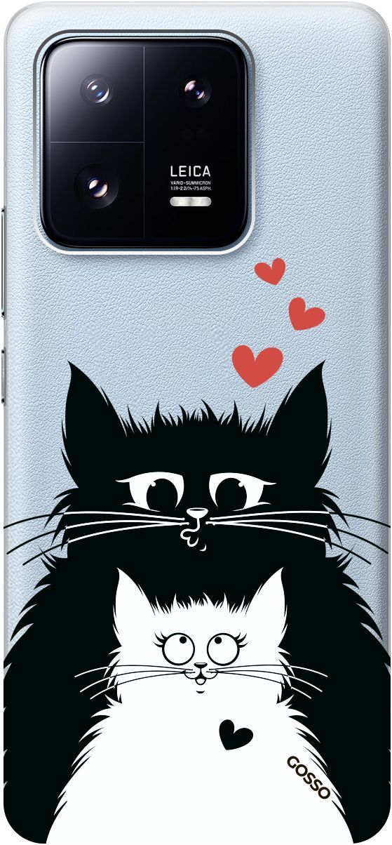 Силиконовый чехол на Xiaomi 13 Pro Про с 3D принтом "Cats in Love" прозрачный, Прозрачный;белый, 158975
Силиконовый чехол на Xiaomi 13 Pro Про с 3D принтом "Cats in Love" прозрачный, Прозрачный;белый, 158975