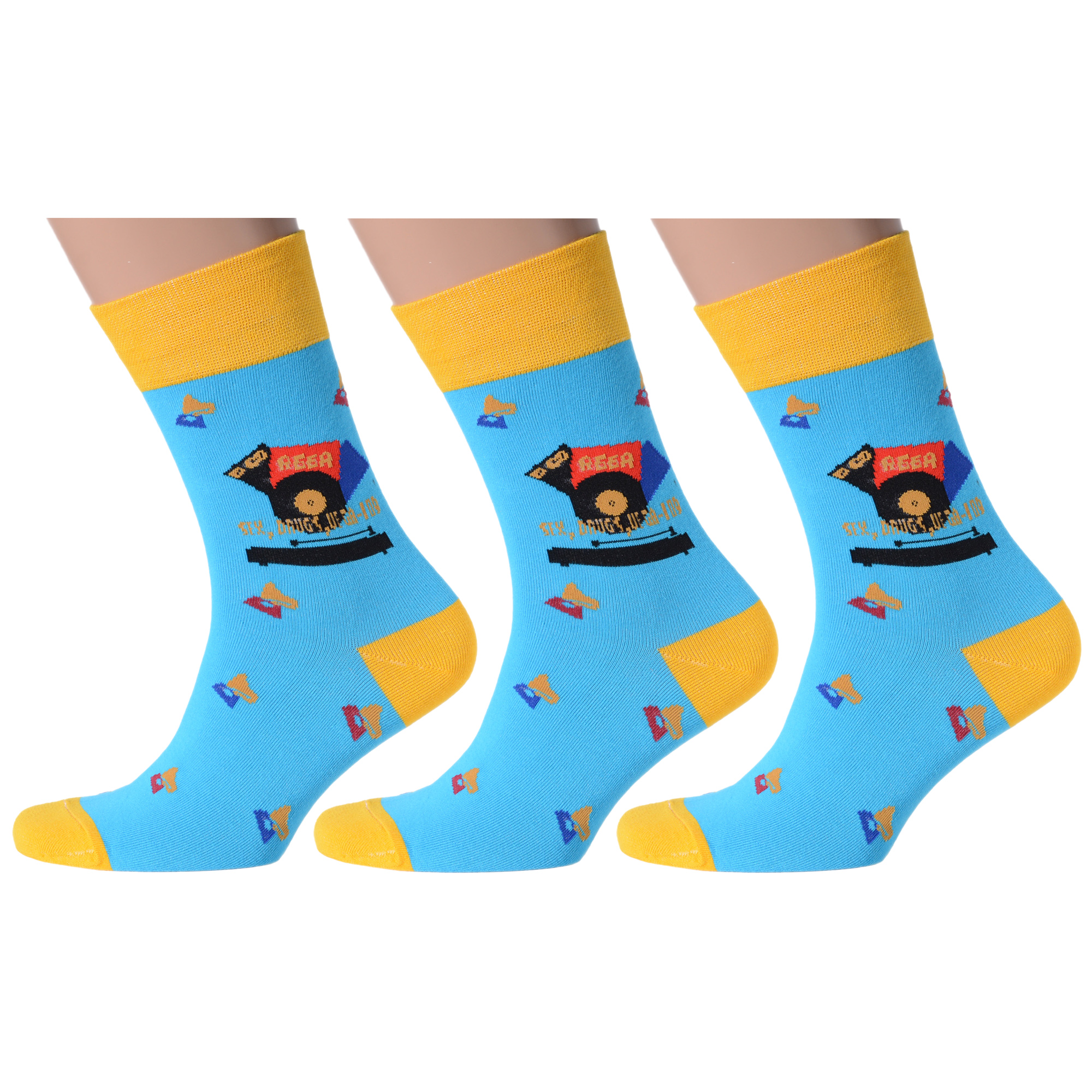 Комплект носков мужских MoscowSocksClub msk3-М11 разноцветных 29, Голубой;желтый, msk3-М11
Комплект носков мужских MoscowSocksClub msk3-М11 разноцветных 29, Голубой;желтый, msk3-М11