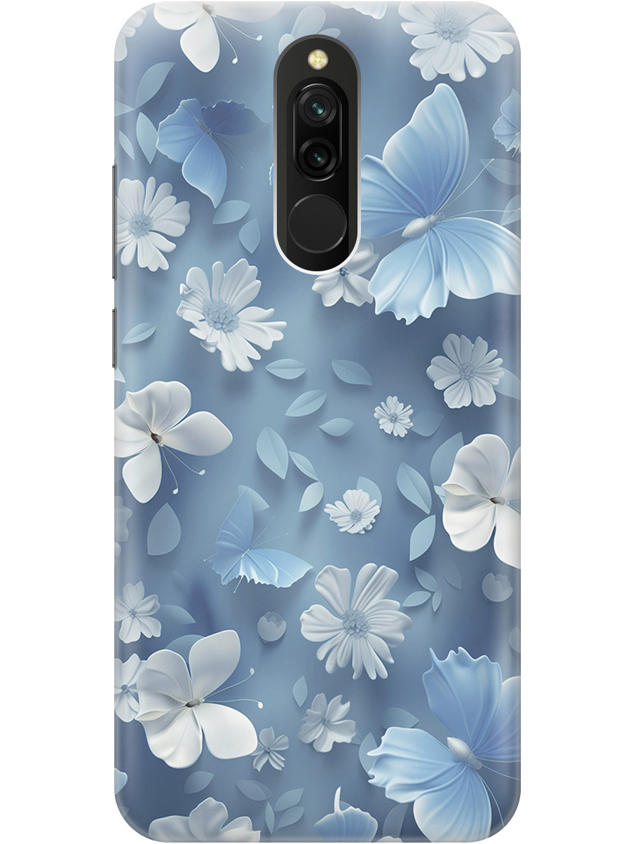 Силиконовый чехол на Xiaomi Redmi 8 с принтом "Голубые бабочки", Прозрачный;белый;голубой, 722204510
Силиконовый чехол на Xiaomi Redmi 8 с принтом "Голубые бабочки", Прозрачный;белый;голубой, 722204510