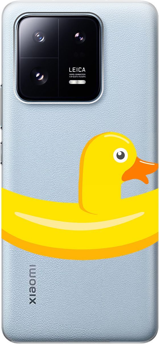 Силиконовый чехол на Xiaomi 13 Pro Про с 3D принтом "Duck Swim Ring" прозрачный, Прозрачный;белый, 158976
Силиконовый чехол на Xiaomi 13 Pro Про с 3D принтом "Duck Swim Ring" прозрачный, Прозрачный;белый, 158976