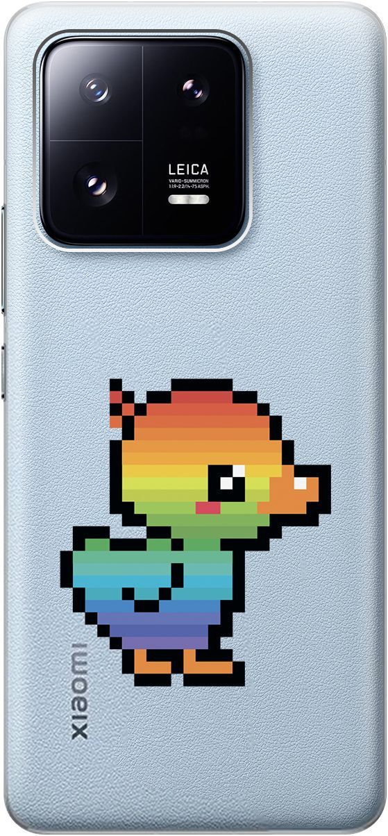 Силиконовый чехол на Xiaomi 13 Pro Про с 3D принтом "Pixel Duck" прозрачный, Прозрачный;желтый, 158976
Силиконовый чехол на Xiaomi 13 Pro Про с 3D принтом "Pixel Duck" прозрачный, Прозрачный;желтый, 158976