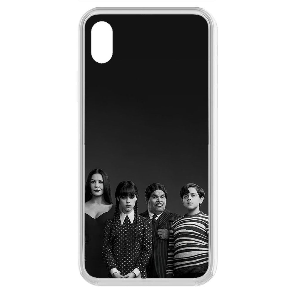 Чехол-накладка Krutoff Clear Case Уэнсдей Аддамс - Семейка Аддамс для iPhone XR, Прозрачный
Чехол-накладка Krutoff Clear Case Уэнсдей Аддамс - Семейка Аддамс для iPhone XR, Прозрачный