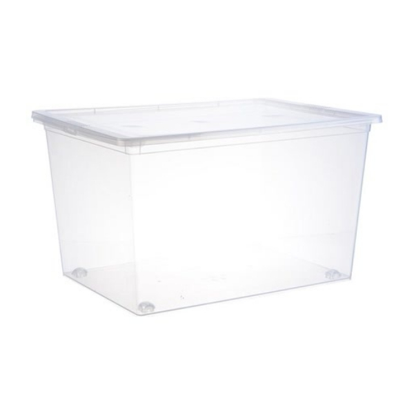 Ящик для хранения 50л 530х370х300мм прозрачный без колесиков
Ящик для хранения 50л 530х370х300мм прозрачный без колесиков
