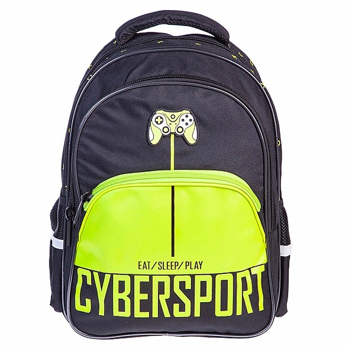Hatber Easy Cyber sport 41х29х16 см, нагрудная стяжка светоотражающая, 3 отделения, Черный
Hatber Easy Cyber sport 41х29х16 см, нагрудная стяжка светоотражающая, 3 отделения, Черный