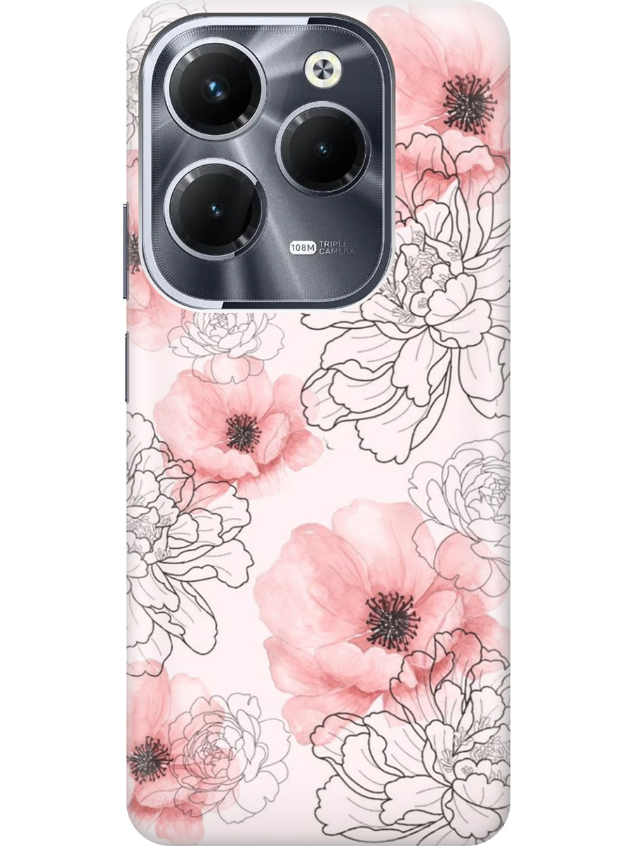 Силиконовый чехол на Infinix Hot 40 / Hot 40 Pro с рисунком "Нежно-розовые цветы", Розовый, 20011885
Силиконовый чехол на Infinix Hot 40 / Hot 40 Pro с рисунком "Нежно-розовые цветы", Розовый, 20011885
