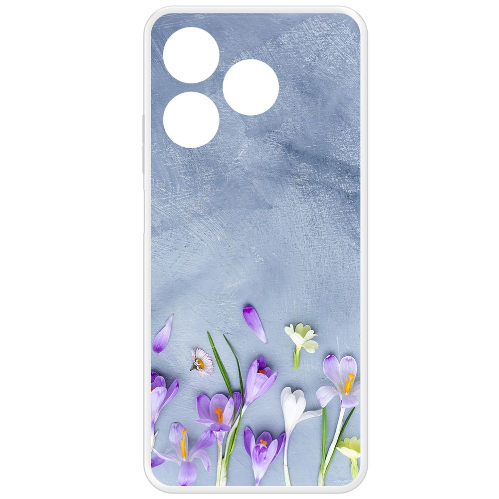 Чехол-накладка Krutoff Clear Case Цветочное настроение для Realme C61, Прозрачный
Чехол-накладка Krutoff Clear Case Цветочное настроение для Realme C61, Прозрачный