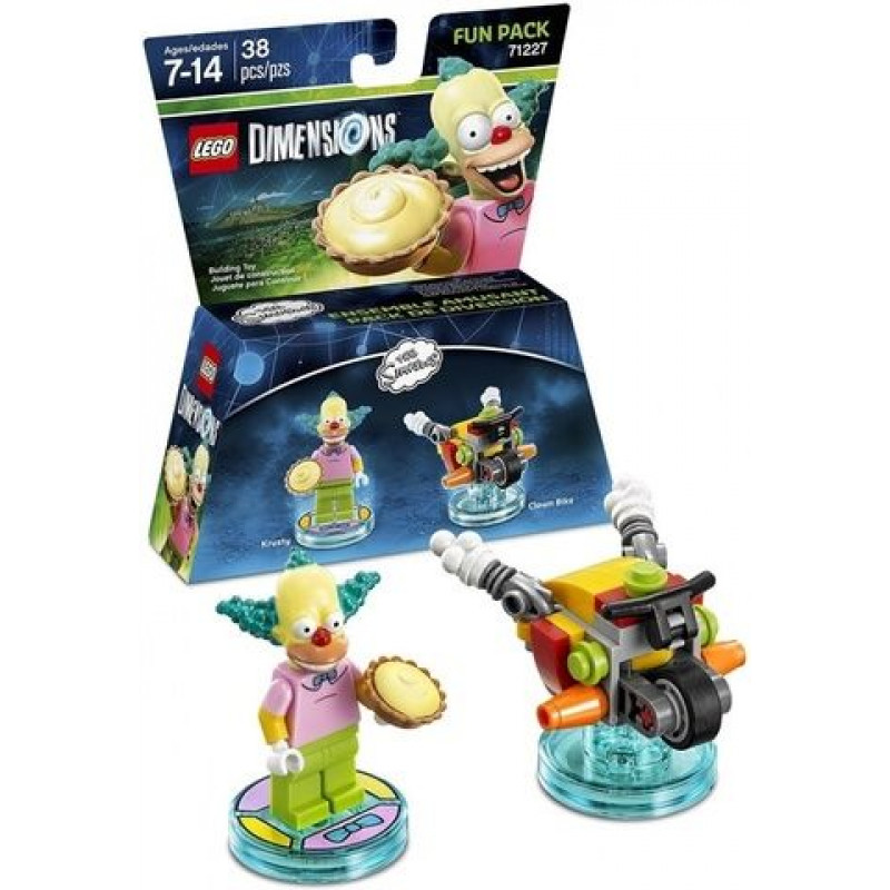 Конструктор LEGO Dimensions Fun Pack - The Simpsons (Krusty, Clown Bike), LEGO Dimensions Fun Pack - The Simpsons (Krusty, Clown Bike)
Конструктор LEGO Dimensions Fun Pack - The Simpsons (Krusty, Clown Bike), LEGO Dimensions Fun Pack - The Simpsons (Krusty, Clown Bike)