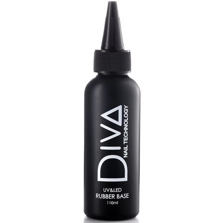 База для гель-лака Diva Nail Technology каучуковая основа для ногтей прозрачная 110 мл
База для гель-лака Diva Nail Technology каучуковая основа для ногтей прозрачная 110 мл