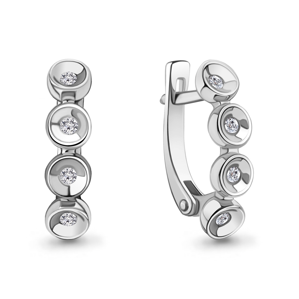 Серьги из белого золота с бриллиантом Aquamarine Aquamarine 942796_585_бз, 942796_585_бз
Серьги из белого золота с бриллиантом Aquamarine Aquamarine 942796_585_бз, 942796_585_бз