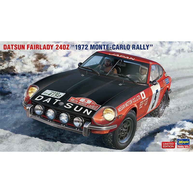 Сборная модель Hasegawa 1/24 Автомобиль Datsun Fairlady 240Z 1972 Rally Monte-Carlo 20374
Сборная модель Hasegawa 1/24 Автомобиль Datsun Fairlady 240Z 1972 Rally Monte-Carlo 20374