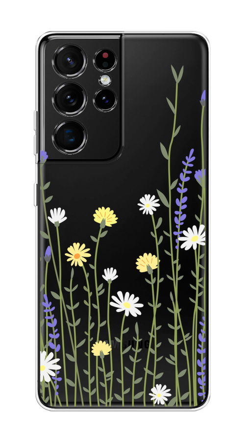 Чехол на Samsung Galaxy S21 Ultra "Ромашка и лаванда", Зеленый;желтый;прозрачный, 2102250-1
Чехол на Samsung Galaxy S21 Ultra "Ромашка и лаванда", Зеленый;желтый;прозрачный, 2102250-1